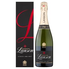 Šampanietis Lanson Le Black Label Brut in box 0.75l 12.5%