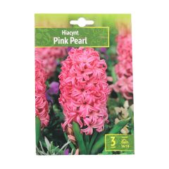 Sīpolpuķes Hiacintes Pink Pearl 16/18 3gab.
