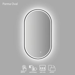 Spogulis LED Parma Oval 60xh90cm