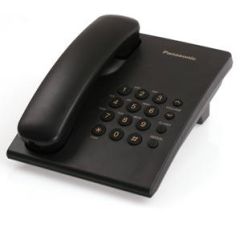 Telefons Panasonic melns