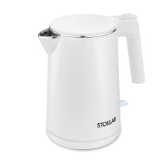 Elektriskā tējkanna Stollar 1l TKS401 balta
