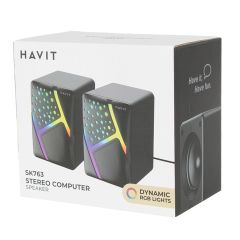 Skaļrunis stereo sistēma Havit 3.5mm USB