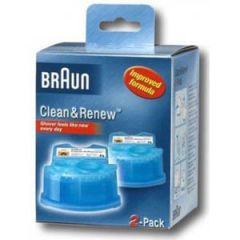 Tīrīšanas līdzeklis skuveklim Braun Clean&Renew
