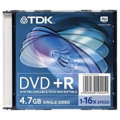 Matrica DVD+R TDK 1-16x slim