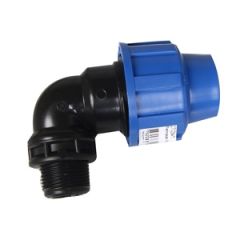 Plastmasas līkums 25x3/4'M