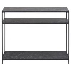 Grīdas plaukts INFINITY 100x35xH79cm melns