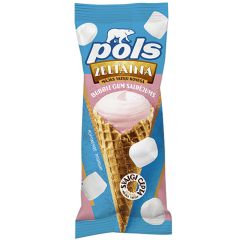 Saldējums Pols Bubble Gum vaf.konusā 200ml