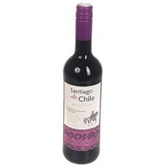 Vīns Santiago de Chile Cabernet-Carm.12.5% 0.75l