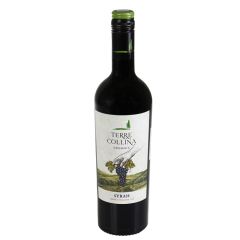 Vīns Terre Collina Syrah Organic 13% 0.75l sauss, sarkans