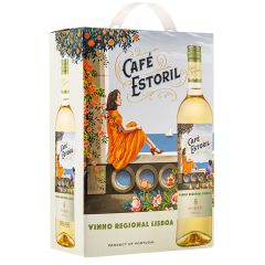 Vīns Cafe Estoril Lisboa Branco 12.5% 3l pussalds