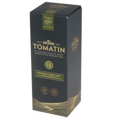 Viskijs Tomatin 12YO 40% 0.7l