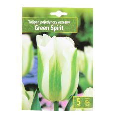 Sīpolpuķes Tulpes GREEN SPIRIT 5gab