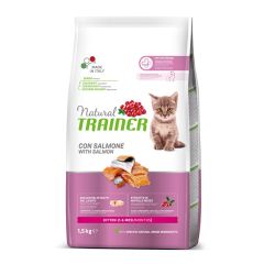 Barība kaķēniem Trainer lasis 1.5kg