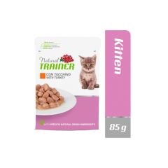 Konservi kaķēniem Trainer Junior tītars 85g