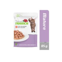 Konservi kaķiem Trainer Mature lasis 85g