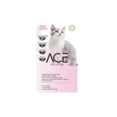 Pakaiši kaķiem ACE Baby Powder cement. 10L 0.6-2.38mm