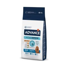 Barība suņiem Advance dog Medium Adult vista, rīsi, 18kg