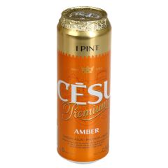Alus Cēsu Premium Amber 5.2%0.568l skārd. ar depoz.