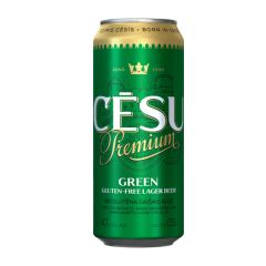Alus Cēsu Premium Green 4.7% 0.5l ar depoz.