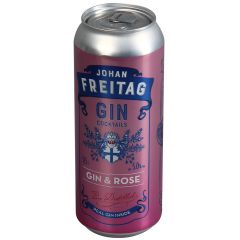 Kokteilis Johan Freitag Gin&Rose 5% 0,5l ar depoz.