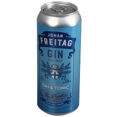 Kokteilis Johan Freitag Gin&tonic 5% 0,5l ar depoz.