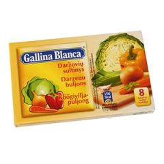 Buljons Gallina Blanca dārzeņu 8x10g