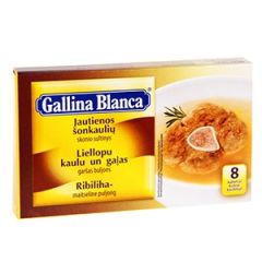 Buljons Gallina Blanca liellopu 8x10g