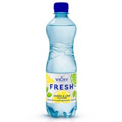 Dzeram.ūdens Vichy Fresh Lemon Lime 0.5l ar depoz.