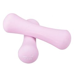 Hanteles 2x0.5kg, neoprēna, rozā