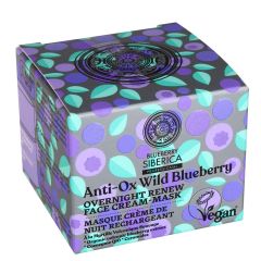 Sejas maska BS Anti-OX Wild Blueberry krēms NAKTS atjaunojoš
