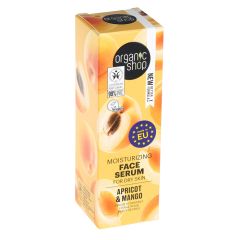 Sejas serums Organic Shop Aprikoze un Mango, Mitrinošs, 30ml