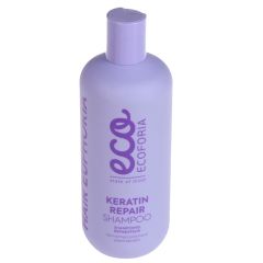 Šampūns Ecoforia Hair Euphoria. Keratin atjaunojošs, 400ml