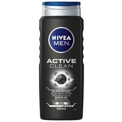 Dušas želeja Nivea Active Clean vīr.500ml
