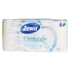 Tual.papīrs Zewa Deluxe Cotton Fresh 3k-8ruļļi