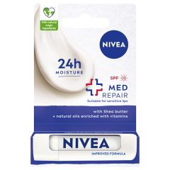 Lūpu balzams Nivea Med Repair Caring 4.8g