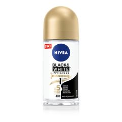 Dezodorants Nivea Black&White Silky Smooth siev. 50ml