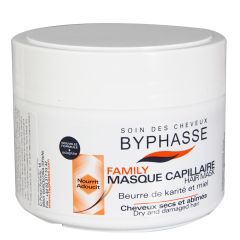Matu maska Byphasse Family ar šī sviestu un medu 250ml