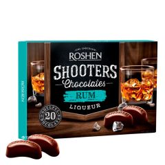 Konfektes Roshen Shooters šokolādes ar rumu 150g