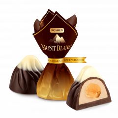 Konfektes Roshen šokolādes lazdu riekstu Mont Blanc 1kg