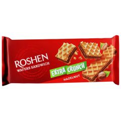 Vafeles Roshen Wafers Crunch riekstu 142g