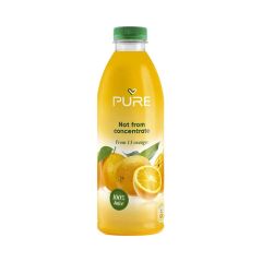 Sula Pure 100% apelsīnu ar augļu mīkstumu 1l ar depoz.