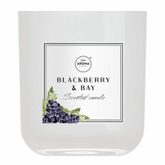 Svece arom. Aroma Perfume Blackberry & Bay 150g