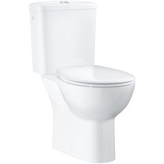 WC pods BauCeramic Rimless, 356x600 mm ar SC vāku,hr. izv.