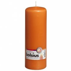 Svece stabs Bolsius oranža 6.8x20cm