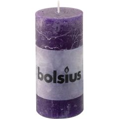Svece stabs Bolsius violeta 5x10cm