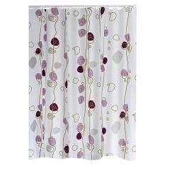 Dušas aizkars tekstila 180x200 cm Soaring purpura