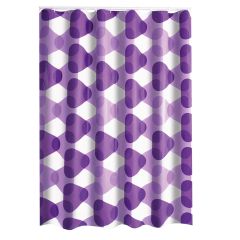 Dušas aizk. plastm. 180x200 cm Triangle violeta