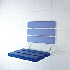 Sēdeklis vannas istabai, zils I