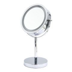 Spogulis Daisy LED, d15cm, hroms