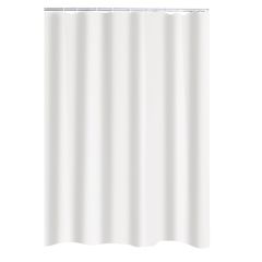 Dušas aizkars  Madison  180X200 cm, balts, tekstils